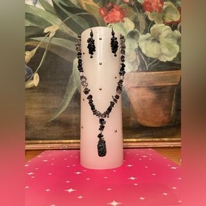 STYLISH CHIP GEMSTONE NECKLACE